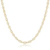 15" Choker Rope Chain- Gold