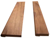 African Mahogany Landing Tread