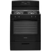 Amana 30-inch Gas Range with Bake Assist Temps – AGR6303MMB