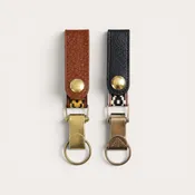 Argentine Leather Belt Clip Keychain | Guarda Pampa