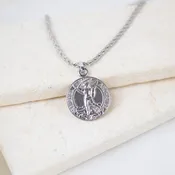 Archangel Michael Guardian Angel Necklace