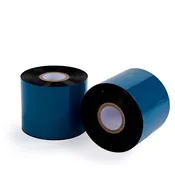 2.38" x 1476' Wax Thermal Transfer Ribbon - 24 Rolls/Case - 1" Core - Coated Side Out - Zebra Intermec