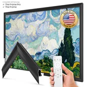 Anodized Black - Alloy Prismatic Samsung Frame TV Bezel