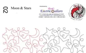 002 Moons and Stars Pantograph by Linda V. Taylor