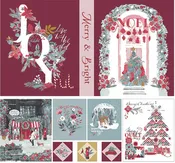 Adventale Merry Everything Panel by Katarina Roccella for Art Gallery Fabrics | Panel Size 36" x 44" | ADV25917