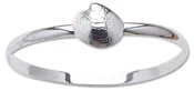 Clam Bangle Bracelet