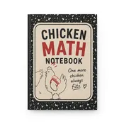 Chicken Math Notebook