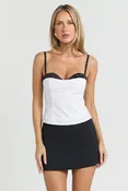 Amalfi Sweetheart Contrast Cami
