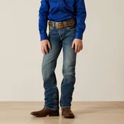 Ariat Boys B5 Slim Charger Stackable Straight Leg Jean, 10018347