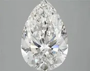 2.97ct Pear Lab Grown Diamond (Colour E, Clarity VVS2, IGI Certified)