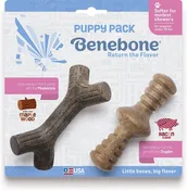 Benebone Bacon Flavor Puppy Pack Dog Toy, 2 ct.