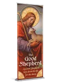 …For the Sheep <br>Good Shepherd Banner