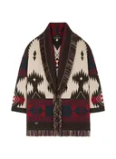 ALANUI ICON JACQUARD CARDIGAN