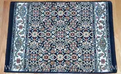 Ancient Garden Stair Runner 57011 Blue 31″