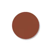 2.7" BROWN Solid DOT - Pack of 100