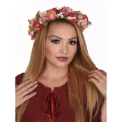 Multicolored Floral Crown Headpiece