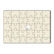 10x7 Horizontal Puzzle - 30pc