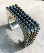 Abalone Square Cuff Bracelet