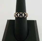 18 KT DIAMOND RING 0.25 CT