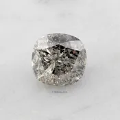 1.54ct Natural Cushion Salt And Pepper Diamond