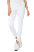 Abby Ankle Skinny Jean- Bright White