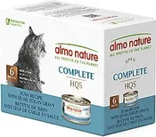 Almo Nature HQS Complete Tuna recipe with Quail eggs in gravy, 70g/2.47oz