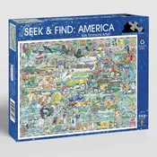 America Seek &amp; Find Puzzle