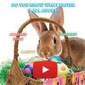 Easter Memory Cross Tract For Kids - 24 Per Pack