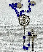 2nd Class Seelos Relic Lapis Rosary