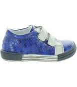 Blue new walking baby leather shoes