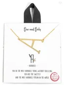 18k Gold Dipped Initial Necklaces