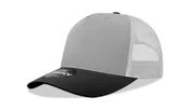5 Panel Mid Profile Structured Cotton Blend Trucker