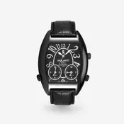 3 Time Zone Black Edition<br> 46mm