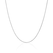 14K White Gold Wheat Chain