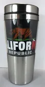 CA Surf Bear black Tumbler