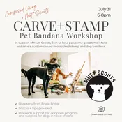 7/31 Mutt Scouts Benefit Workshop — Composed Living