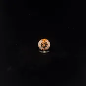 1.01CT FANCY DARK ORANGY BROWN ROUND GIA