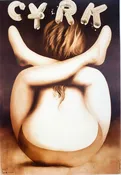 CYRK - Vintage Polish Poster 1975 by Czerniawski