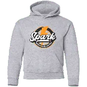 Kids Hoodie with Vintage Logo