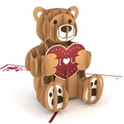 Love Bear Popup Card