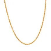 16'' Rope Yellow Gold 2.7MM