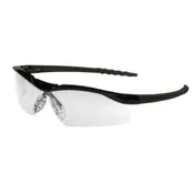 MCR DL110AF Blade Frame Fully coated TPR Safety Glasses [12 PACK]