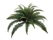 34” Boston Fern Plants - Uv-Resistant Faux Indoor/Outdoor