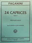 24 Caprices Op. 1 for Flute - Paganini - Herman / Wummer