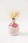 Akeza Peace Basket with Fringe Top