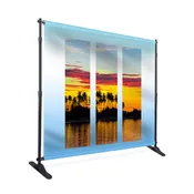Jumbo Banner Stand - Step and Repeat banner