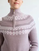 70degrees Geo Fairisle Sweater – Taupe
