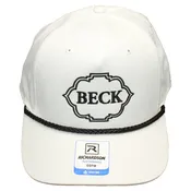 Beck Cowboy Boot's White Rope Hat