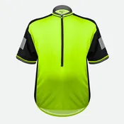 Big Man's Elite Colossal Cycling Jersey | Loose Fit High Visibility Bike Jersey