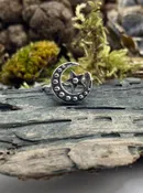 Crescent Moon & Star Toe Ring — Bodified